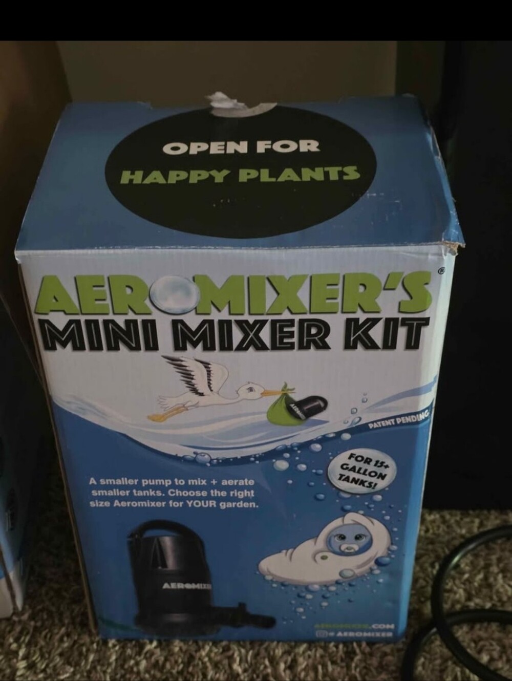 Aeromixer's Mini Mixer Kit For Happy Plants